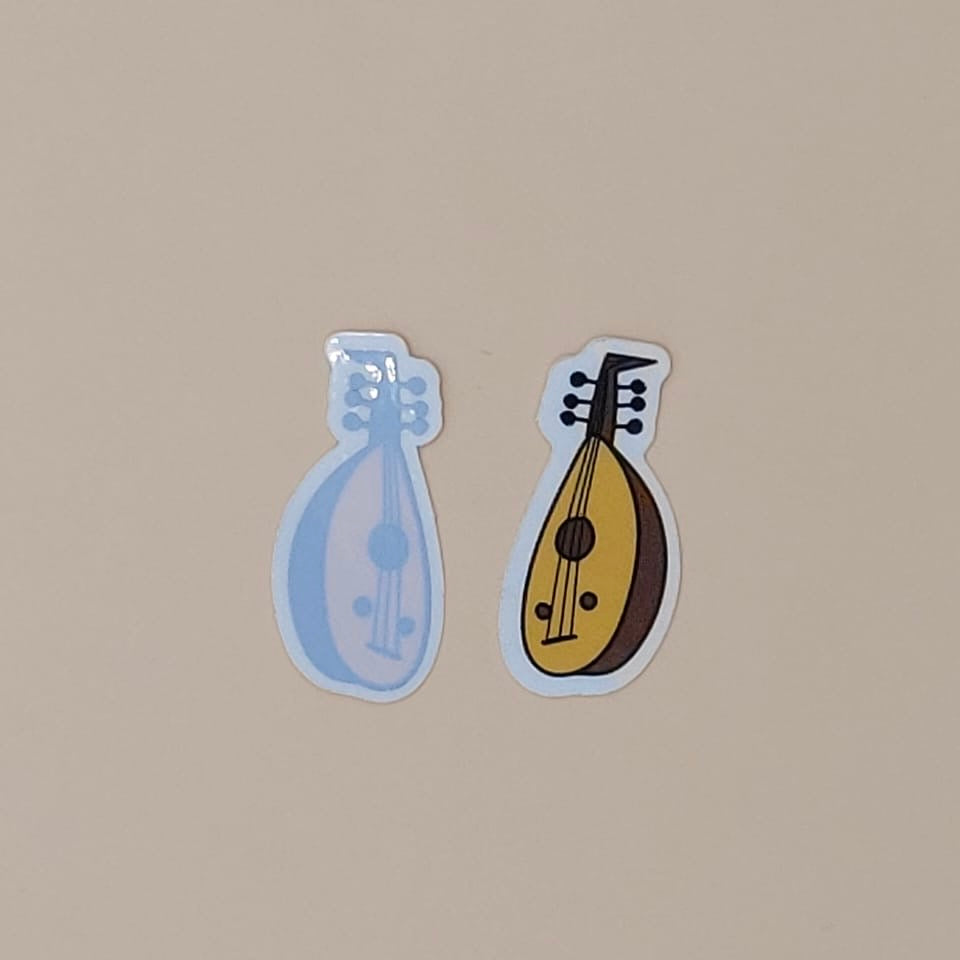 Oud Sticker (stick front)