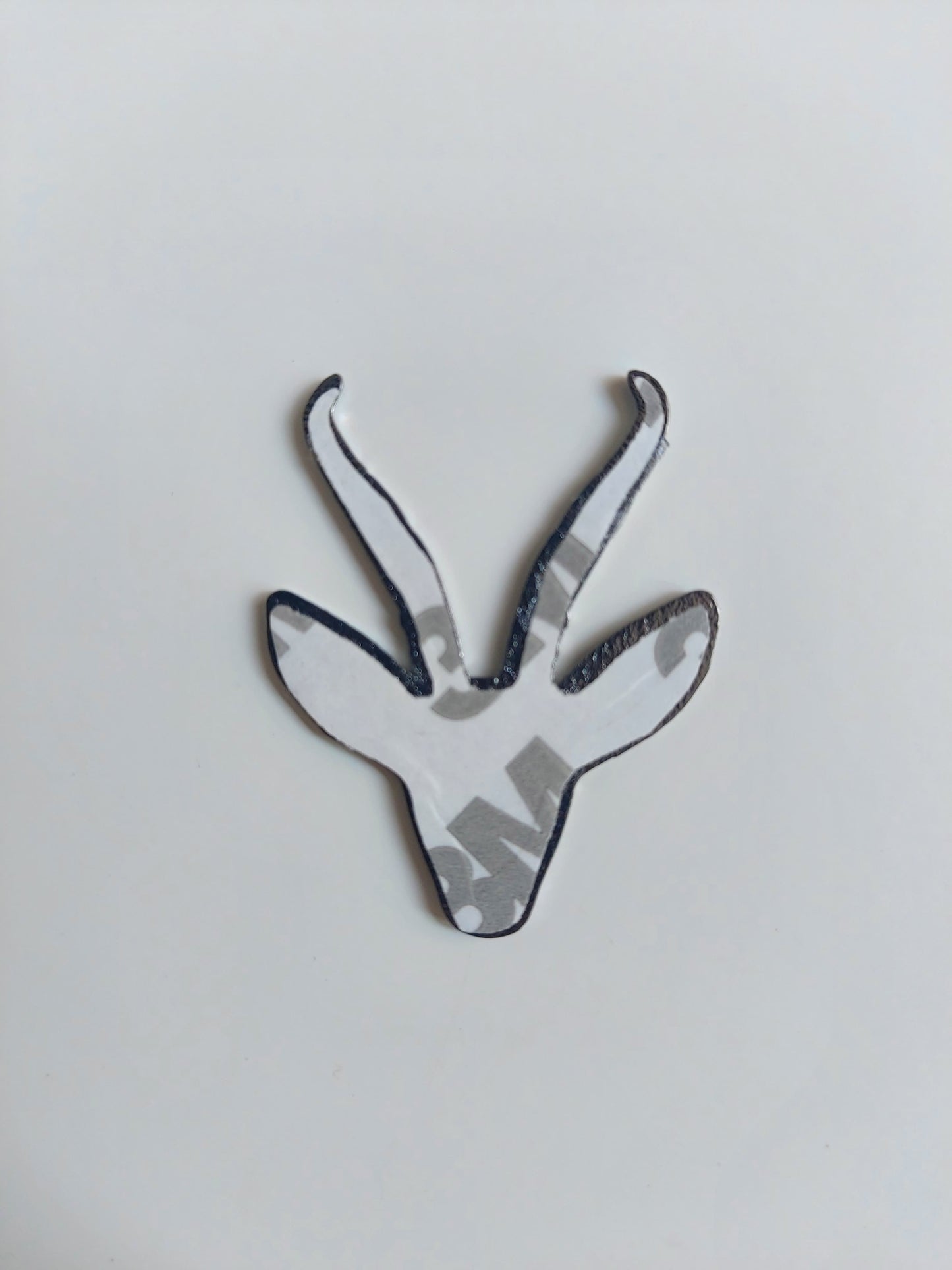 Gazelle Metal Sticker