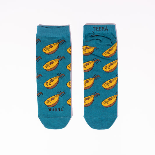 Oud Blue Ankle Socks