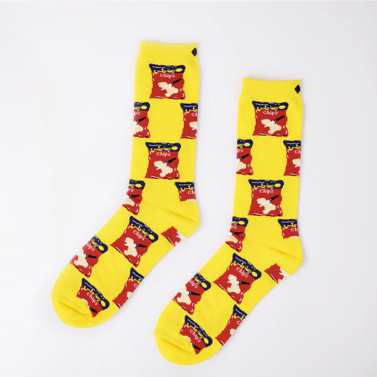 Chips Oman Yellow Socks