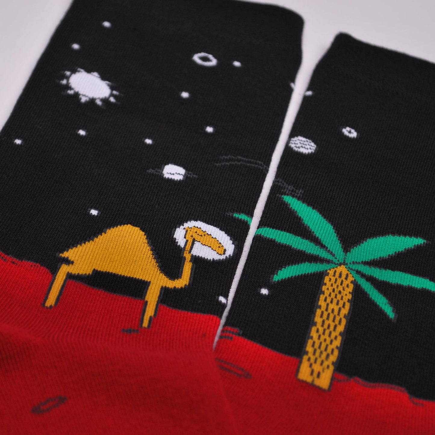 Camel Space Socks